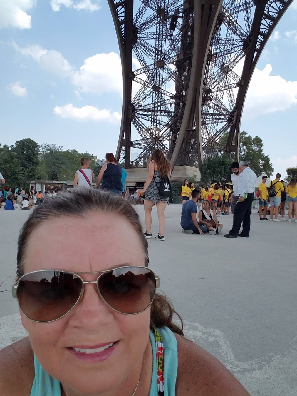 Paris Under Eiffel Tower